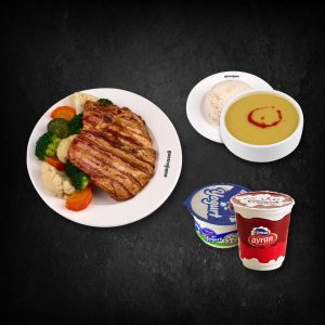 Özel Soslu Tavuk Menü