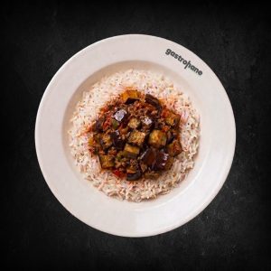 Patlıcan Musakkalı Pilav